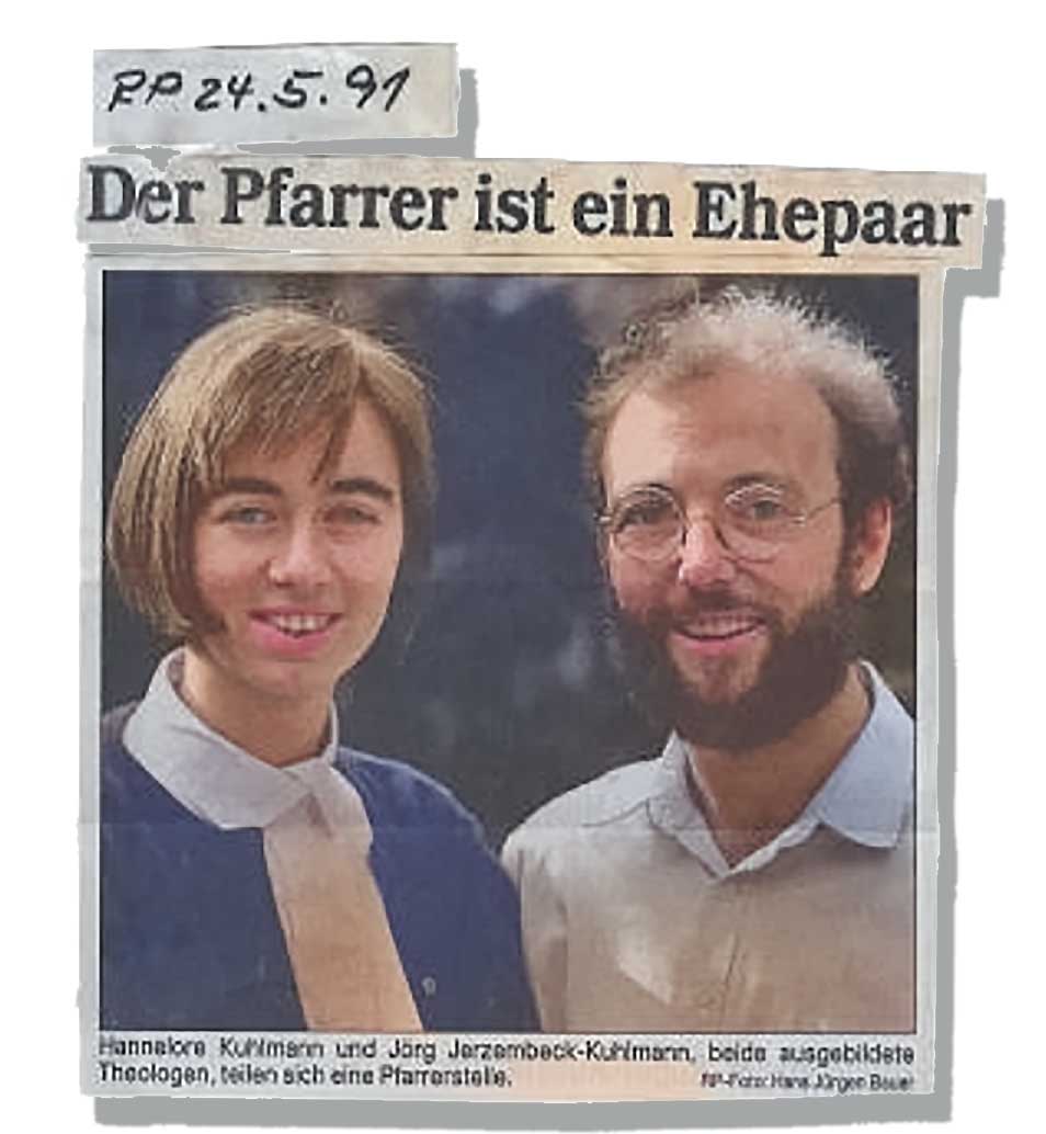 1991 Pfarrerehepaar